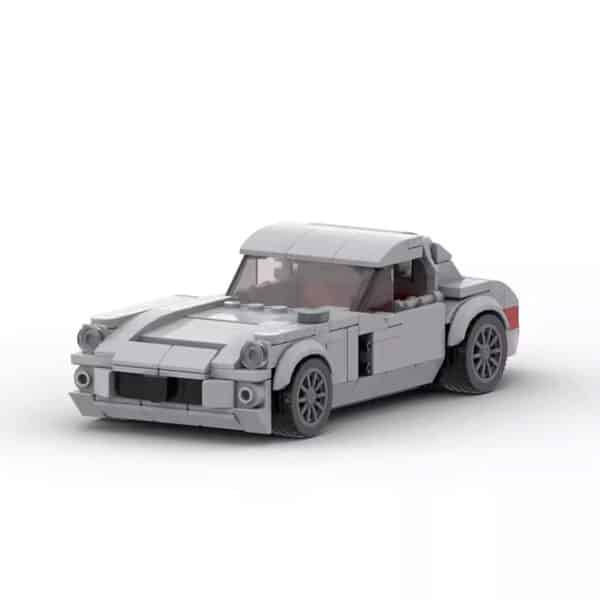 Running Car Building Block Small Particle MOC Puzzle Technology DIY Toy