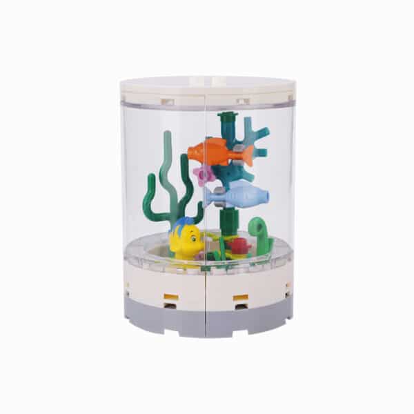 Small Particle Building Blocks Creative Small Scene Fish Tank Pet Box Small Living Room Home Interior Decoration Toy Ornaments - Image 6
