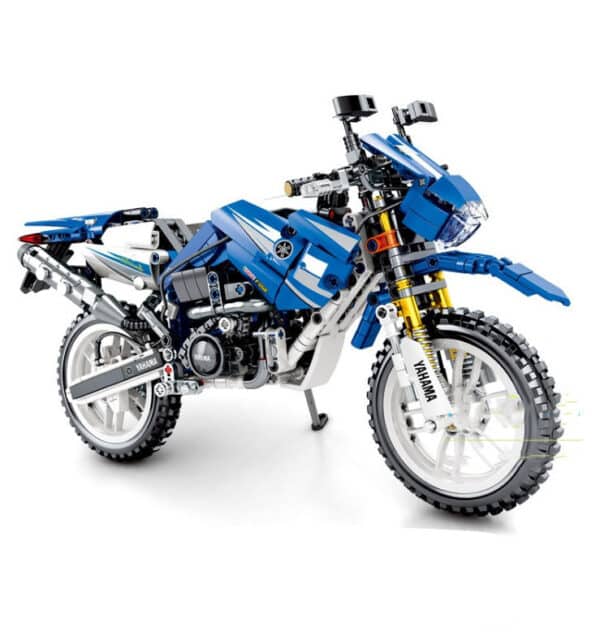 Children Puzzle Assembly Of Motorcycle And Locomotive Model - Image 3