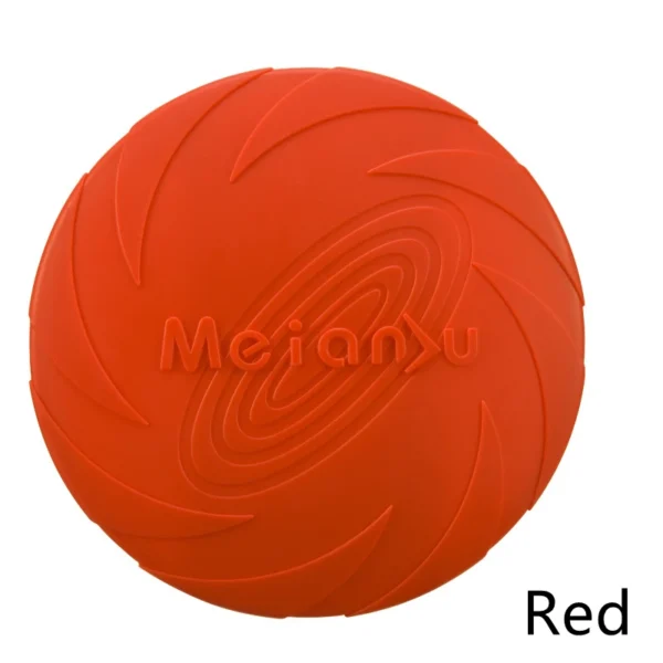 15/22cm Silicone Flying Disc Dog Toy Fashion Multicolor Resistant Chew Toys Puppy Outdoor Game Trainning Interactive Supplies 4