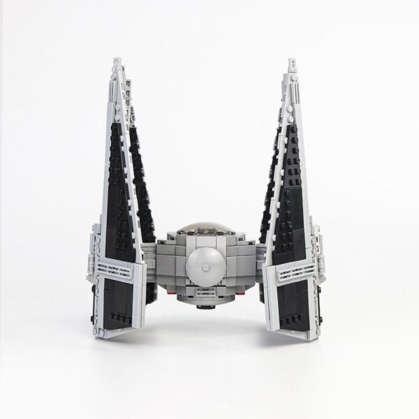 Titanium Fighter Double Ion Engine Fighter Building Blocks Toy - Image 5