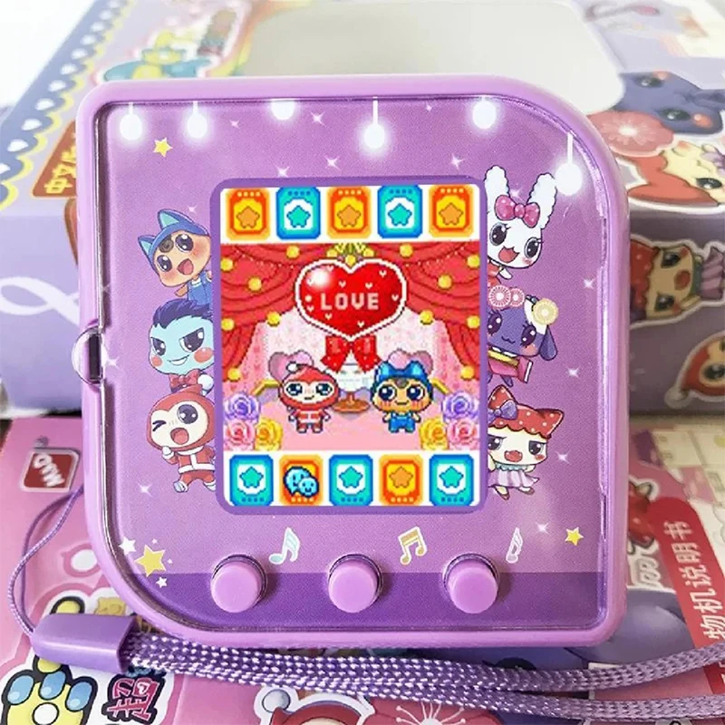 New Qpet Super Pet Machine Interact Toy  Electronic Pets Colorful English Color Screen Tamagotchi For Kid Development Toy 1