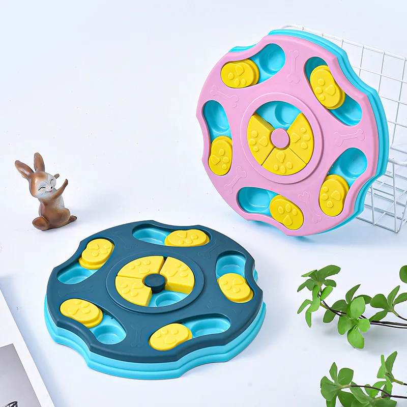 Dog Puzzle Toys Slow Feeder Interactive Increase IQ Food Dispenser Non-Slip Slowly Eating Bowl Cat Dogs Food Games 1