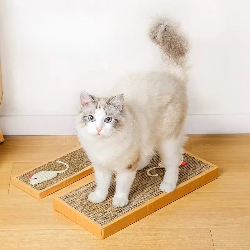 Pet Cat Scratching Board Cat Cardboard Mat Scraper Grinding Claw Toys for Cat Scratcher Cat Furniture Protector Cat Accesorios 1