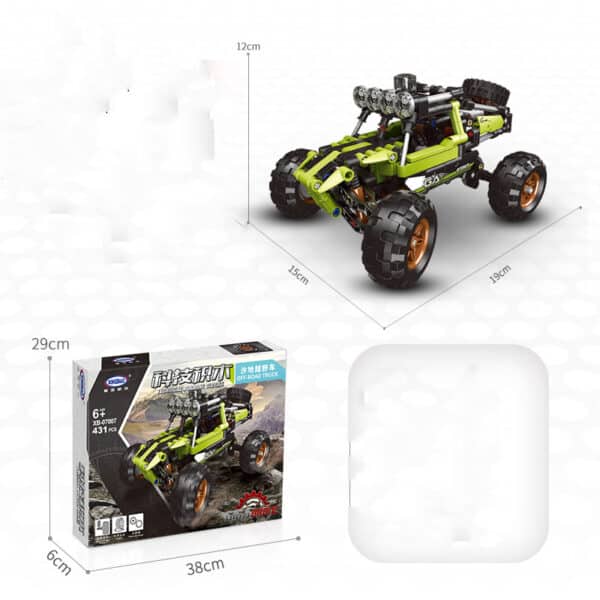 Children Boy Assembling Small Particle Building Block Toys - Image 4