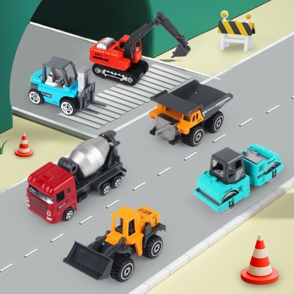 Engineering Model Metal Car Simulation Mini Sliding Model