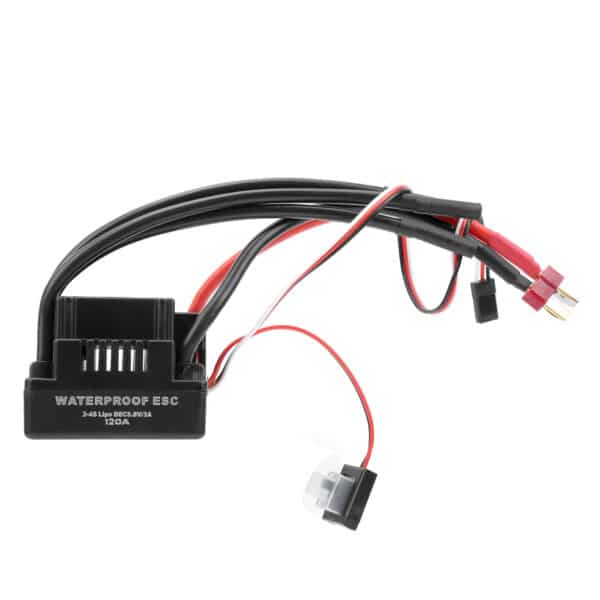 120A Waterproof Brushless ESC Electronic Speed Controller Accessory Fit for 1/8 RC CarT Plug - Image 5