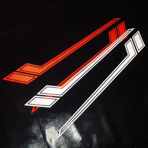 Motorcycle Front Fender Comb Universal Stickers Motor Body Reflective Waterproof Decal For Yamaha R1 R3 Mt07 Mt09 3