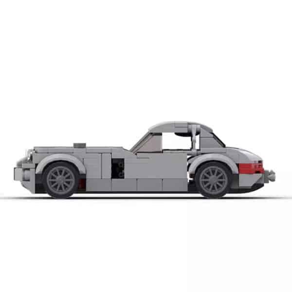 Running Car Building Block Small Particle MOC Puzzle Technology DIY Toy - Image 3