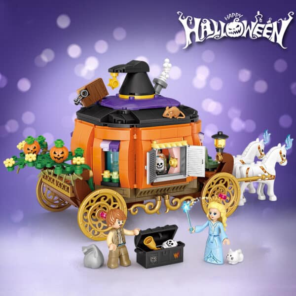 Mini Particle Building Blocks Halloween Toys - Image 2