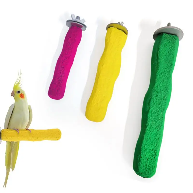 Pet Paw Grinding Stick Bird Parakeet Parrot Toy Bird Toy Grinder Grinding Rod Gripper Pet Supplies Bird Grinding Claw Toys 1