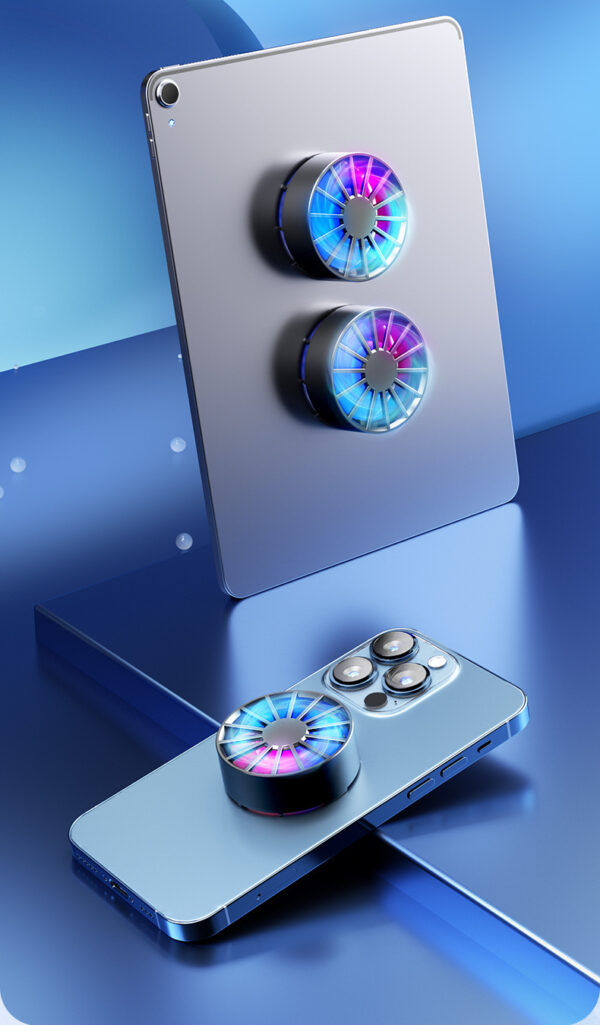 Magnetic Suction Wind Quick Cooling Mobile Phone Peripheral - Image 2