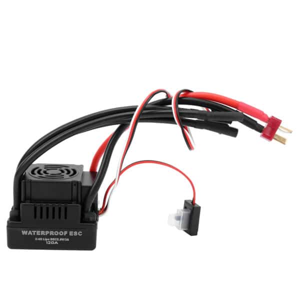 120A Waterproof Brushless ESC Electronic Speed Controller Accessory Fit for 1/8 RC CarT Plug - Image 4