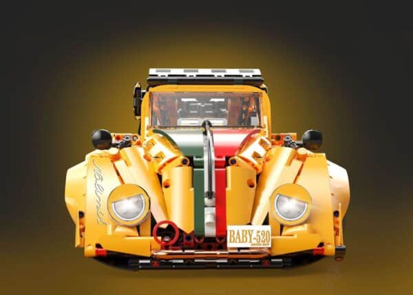 Technology Machinery Group Lie-down Yellow Beetle Model - Image 3