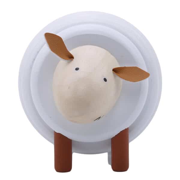 Wooden Lamb Assembling Game Creative Gift Toy - Image 5