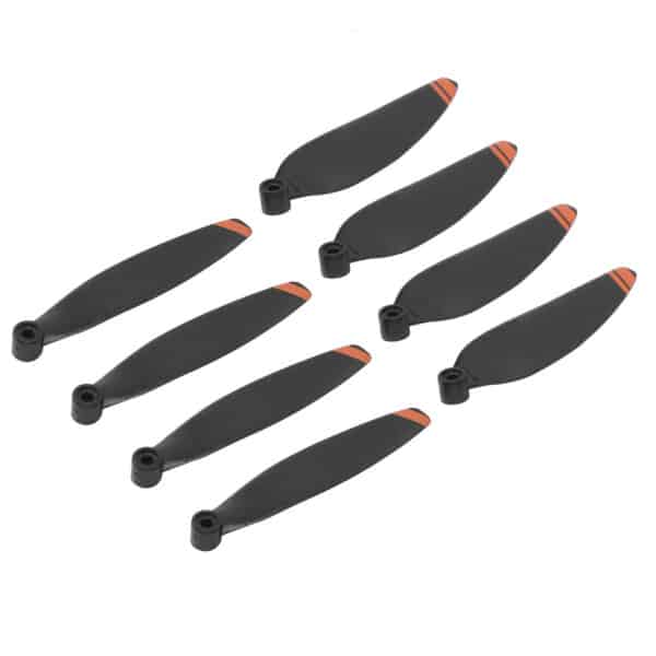 2 Pairs Propellers Replacement Spare Part Drone Accessories Fit for DJI Mavic Mini 2Orange Edge - Image 4