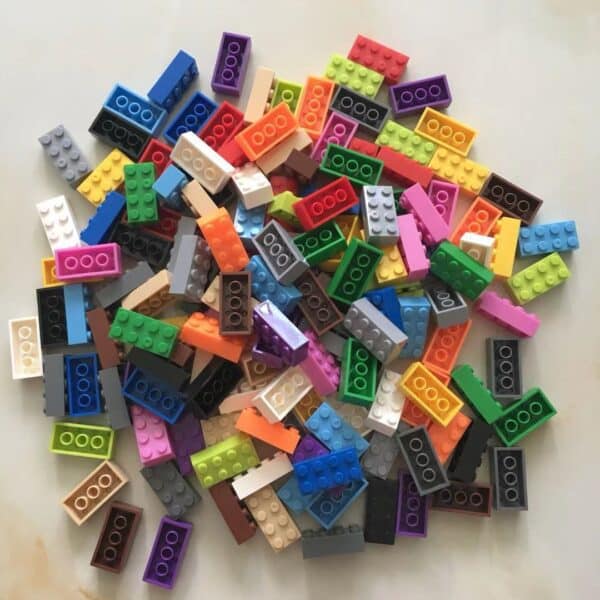 Children's Plastic Building Blocks Small Particles Loose Parts Toys - Image 4