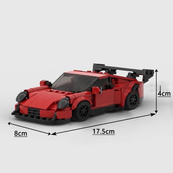 Children's Fashion Simple Racing Super Running Building Blocks Toys - Image 6
