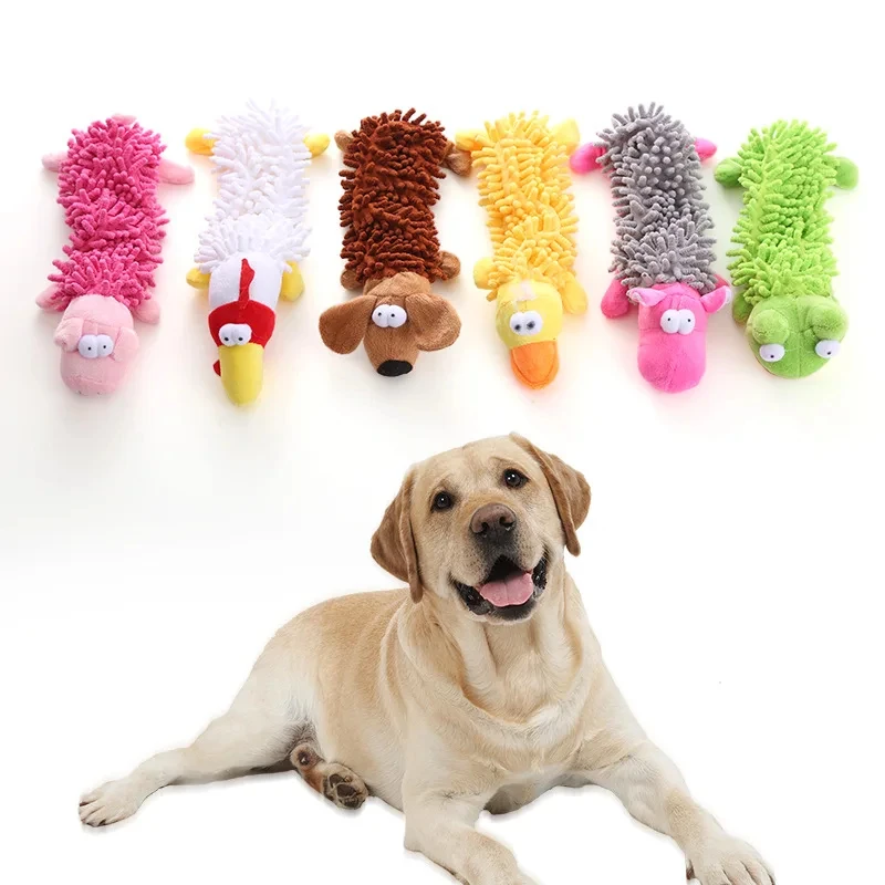 Dog Squeak Toys, Puppy Teething Toy, Dog Chewing Toys for Puppies, Medium Size Dogs, Plush Stuffed Crinkle Pet Chew Toys 1