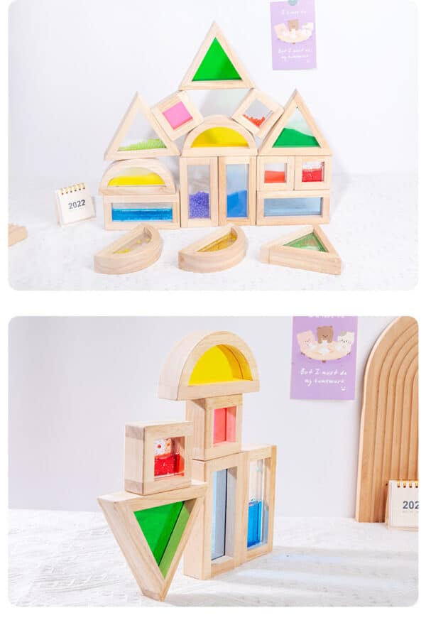 Home Fashion Building Blocks Geometry Toys - Image 3