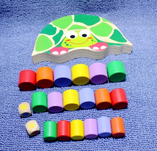 Wooden tortoise balance toy - Image 8