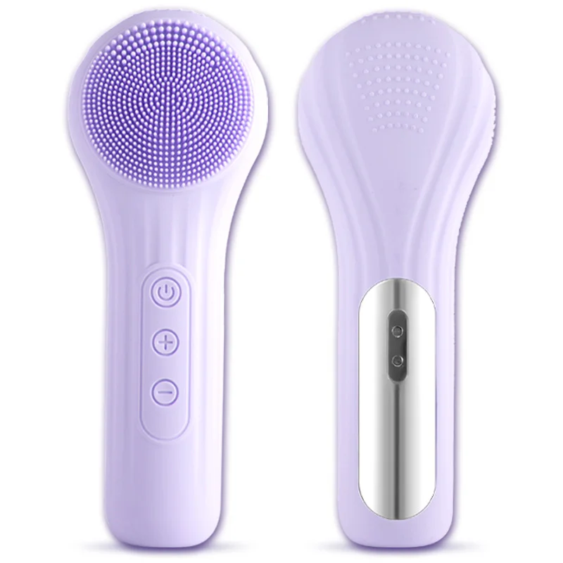 Sonic Waterproof Facial Cleansing Brush for Men & Women Rechargeable Exfoliating Electric Face Scrubber Cleanser Brush 1