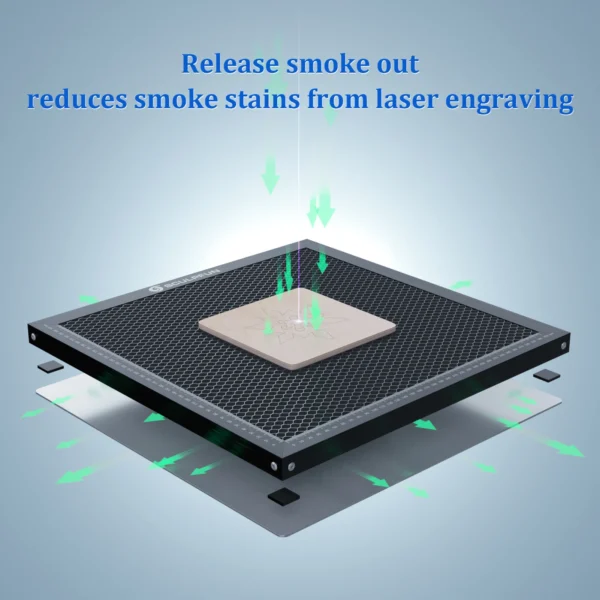 SCULPFUN S9 Laser Cutting Honeycomb 400x400mm Working Table Board Steel Panel Platform for CO2 Diode Laser Engraver Cutting 6