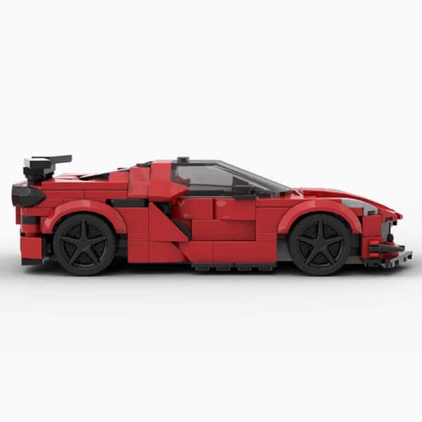 Building Block Set Assembled Z06 Classic Speed Series Toys - Image 3