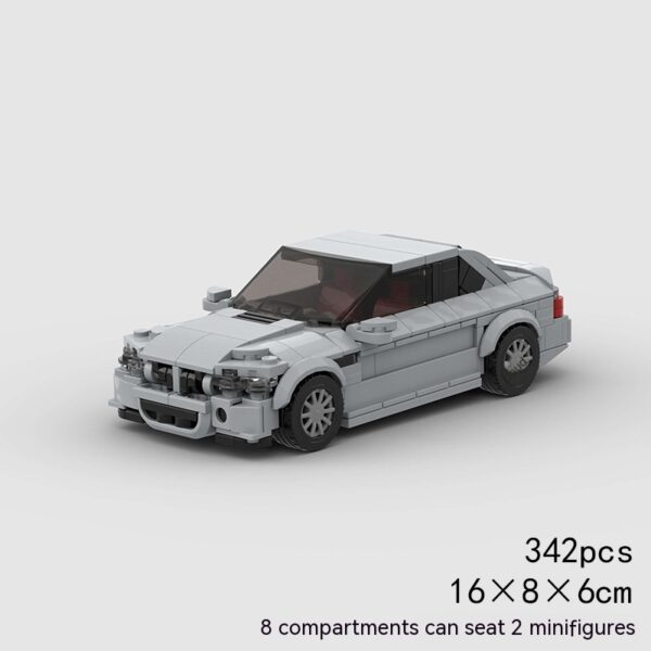 Running Car Building Block Small Particle MOC Puzzle Technology DIY Toy - Image 5