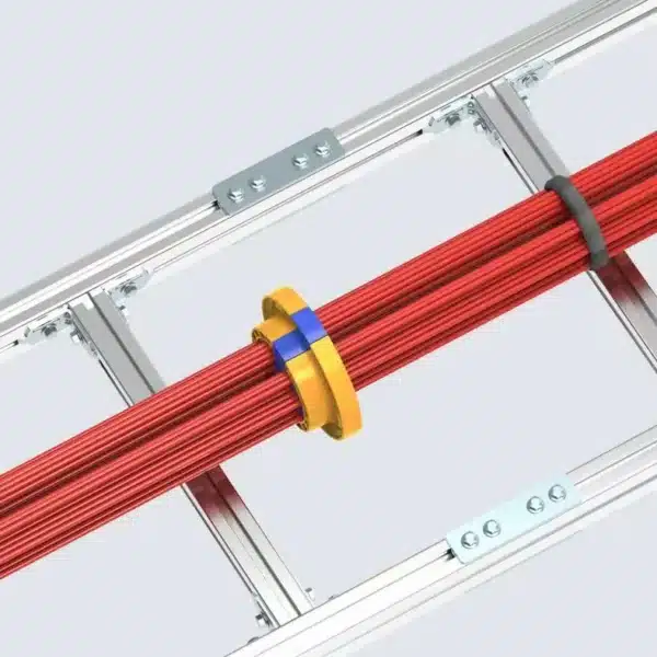 Network Carding Device Cable Comb Fireproof ABS Plastic Generic Cabling Category 5 And 6 Network Cables Laying And Carding Tools 3