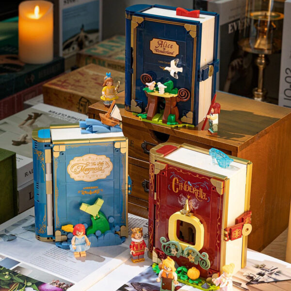 Three-dimensional Building Books And Ornaments For Girls - Image 8