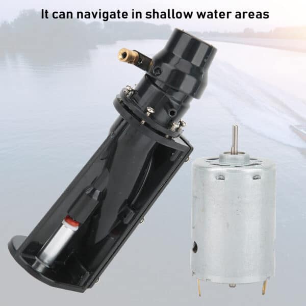 380 Motor Water Jet Pump Spray Propeller Remote Control RC Boat Accessories PartsBlack - Image 10