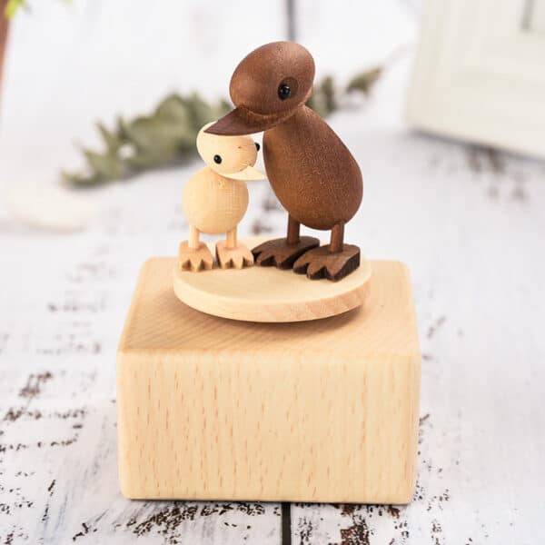 Wooden Mini Music Box Decoration Cartoon Crafts - Image 6
