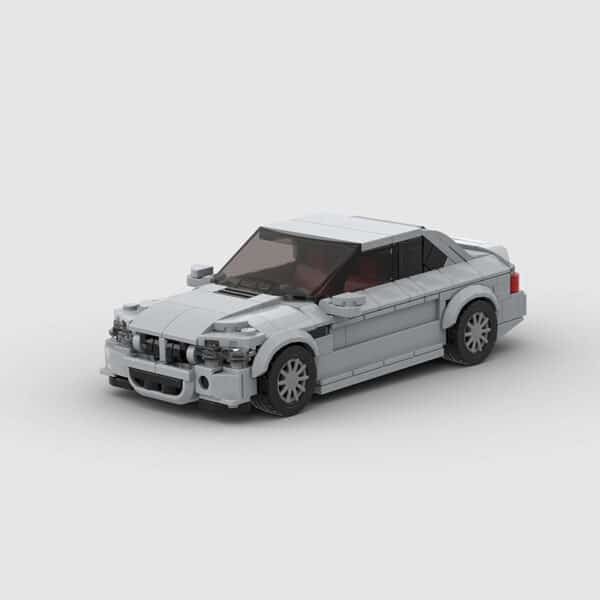 Running Car Building Block Small Particle MOC Puzzle Technology DIY Toy