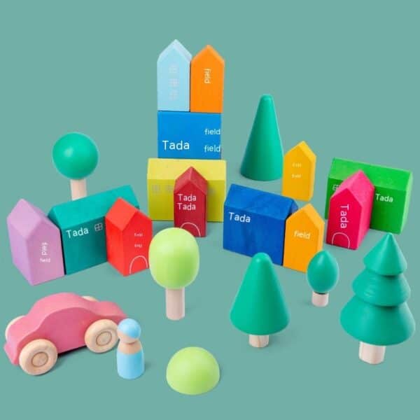 Four Elements Forest Tree House Building Blocks Toys - Image 2