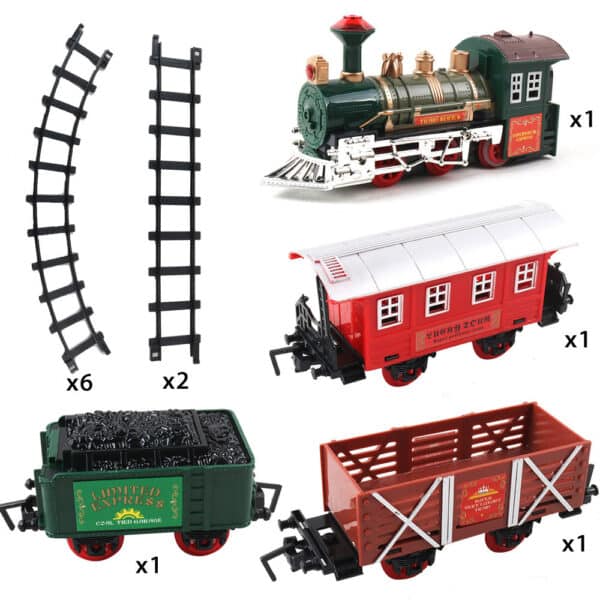 Electric Rail Car Children's Toy Simulation Train Boy Toy - Image 2
