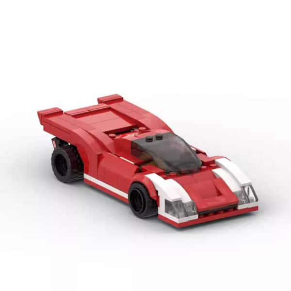 Domestic Building Blocks Suit Racing Car Model - Image 2