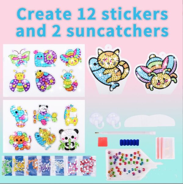 Diamond Painting Free Stickers Children Cartoon - Image 5