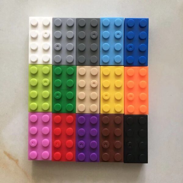 Children's Plastic Building Blocks Small Particles Loose Parts Toys - Image 6