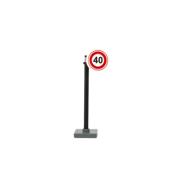 City Street View Traffic Light Signpost Accessories Small Particle Building Block Toys - Image 8