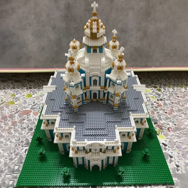 World Architecture Smolny Cathedral Church Monastery DIY Mini - Image 5