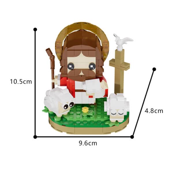 Shepherd Jesus Creative Design Building Blocks Model - Image 3