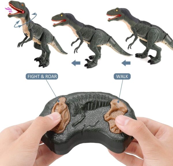 Electric Dinosaur Simulation Walking Animal Remote Control Toy - Image 3