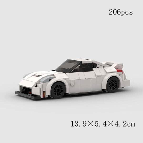 Children's Toy Car Racing Model Building Blocks Compatible With Small Particles Puzzle DIY - Image 6