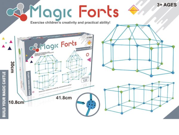 Indoor And Outdoor Diy Tent Children Assembling Toys - Image 3