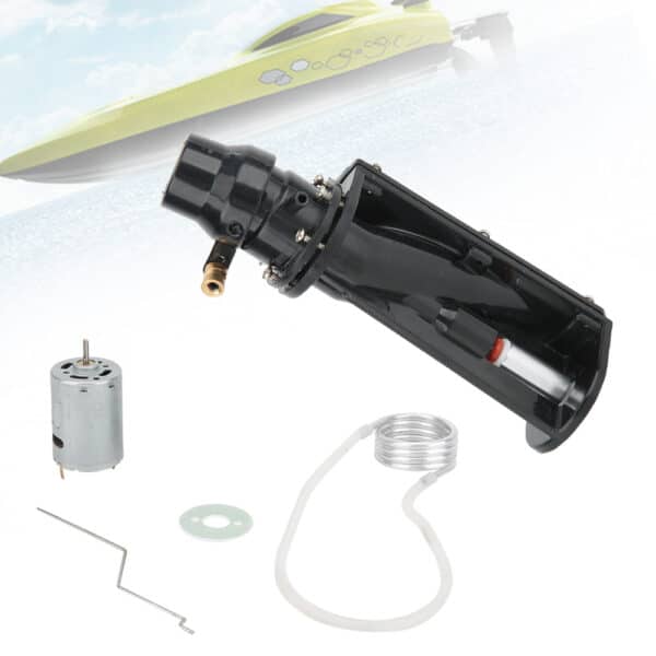 380 Motor Water Jet Pump Spray Propeller Remote Control RC Boat Accessories PartsBlack - Image 6