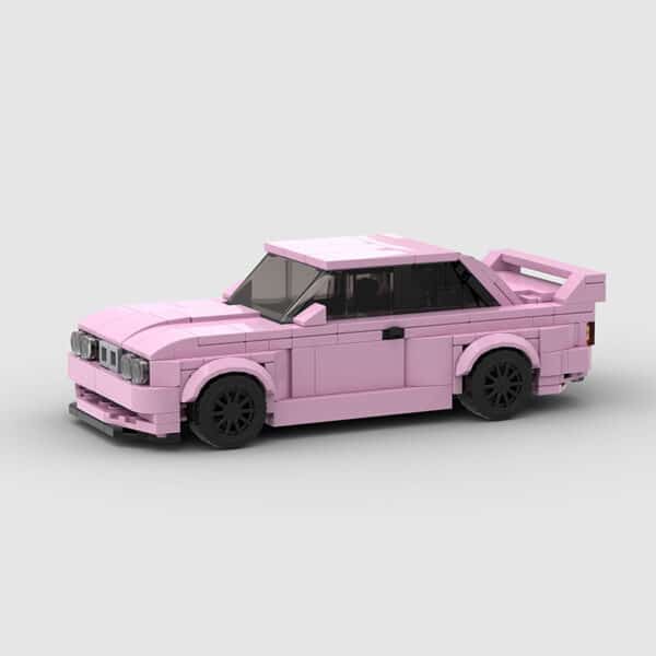 Racing E30 M3 Model Moc Small Particles Assembled Building Block Toys - Image 5
