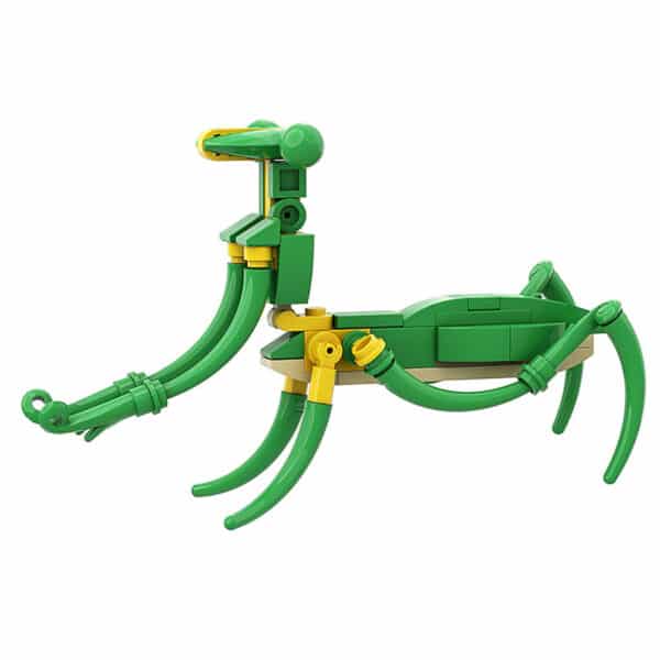 Green Mantis Building Blocks Toy Small Particle Assembly Building Blocks - Image 2