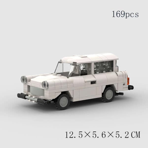 Car Model Building Blocks Small Particles Puzzle - Image 7