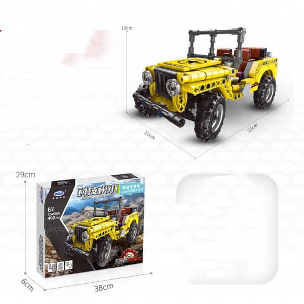 Children Boy Assembling Small Particle Building Block Toys - Image 5